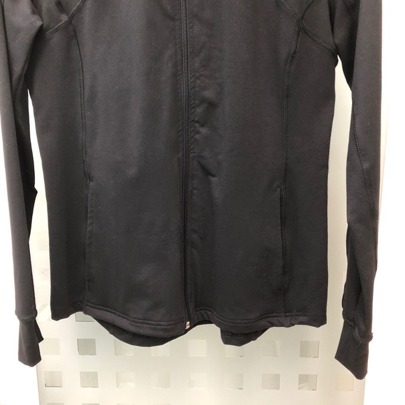 πHPπ MPG Black DayGlo Green Ruched Collar Reflective Slim Fit Athletic Jacket - Picture 7 of 14